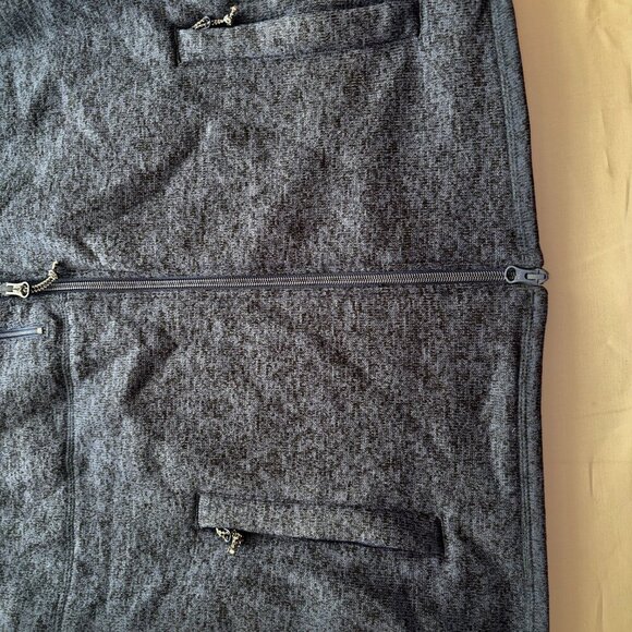 Men's Jonnie-O Double Zipper Navy Wes Vest - Prep Golf AT&T - Large - Picture 4 of 10